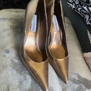 Gold Sparkly Heels